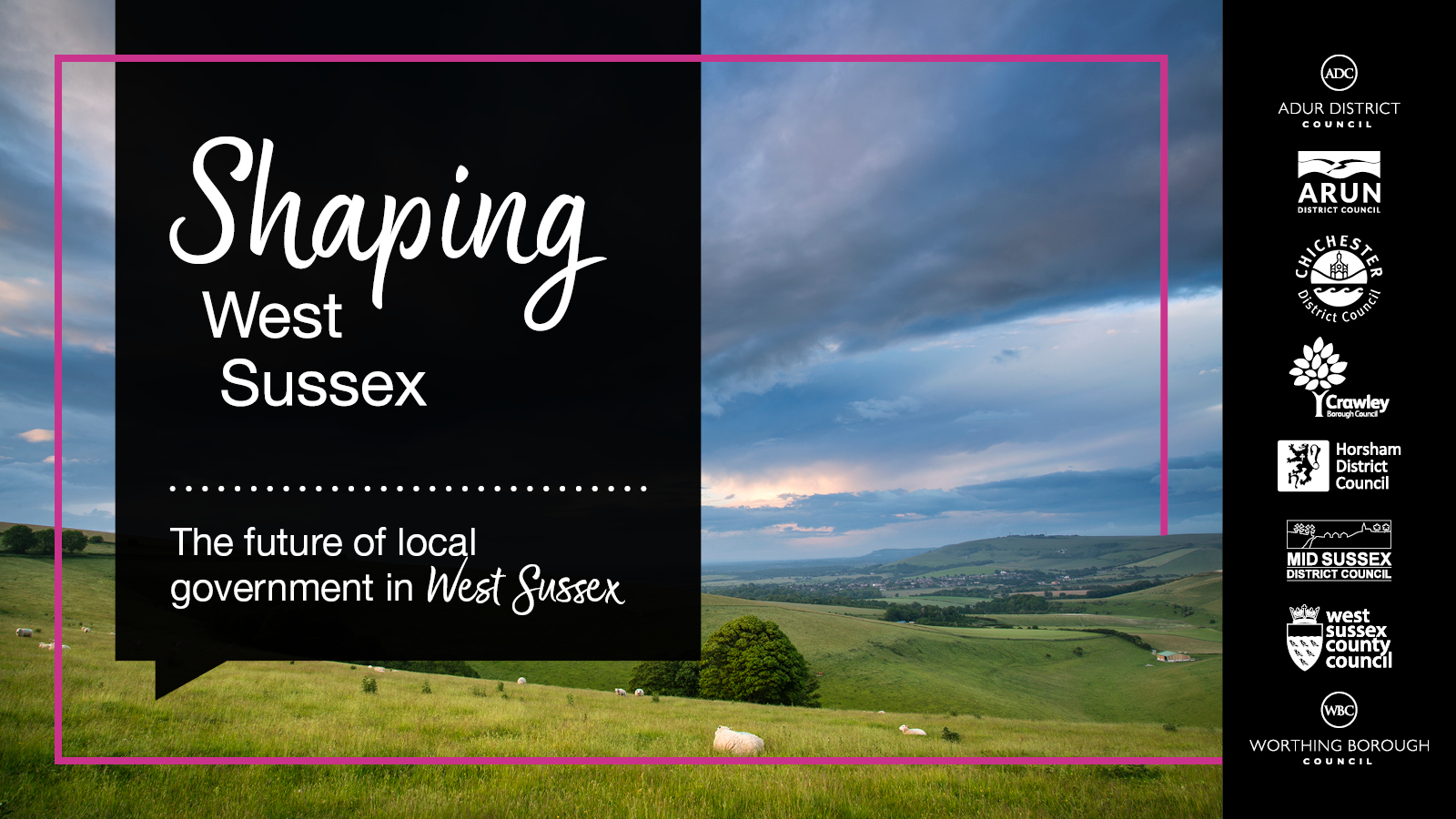 Have your say on the future of local councils in West Sussex