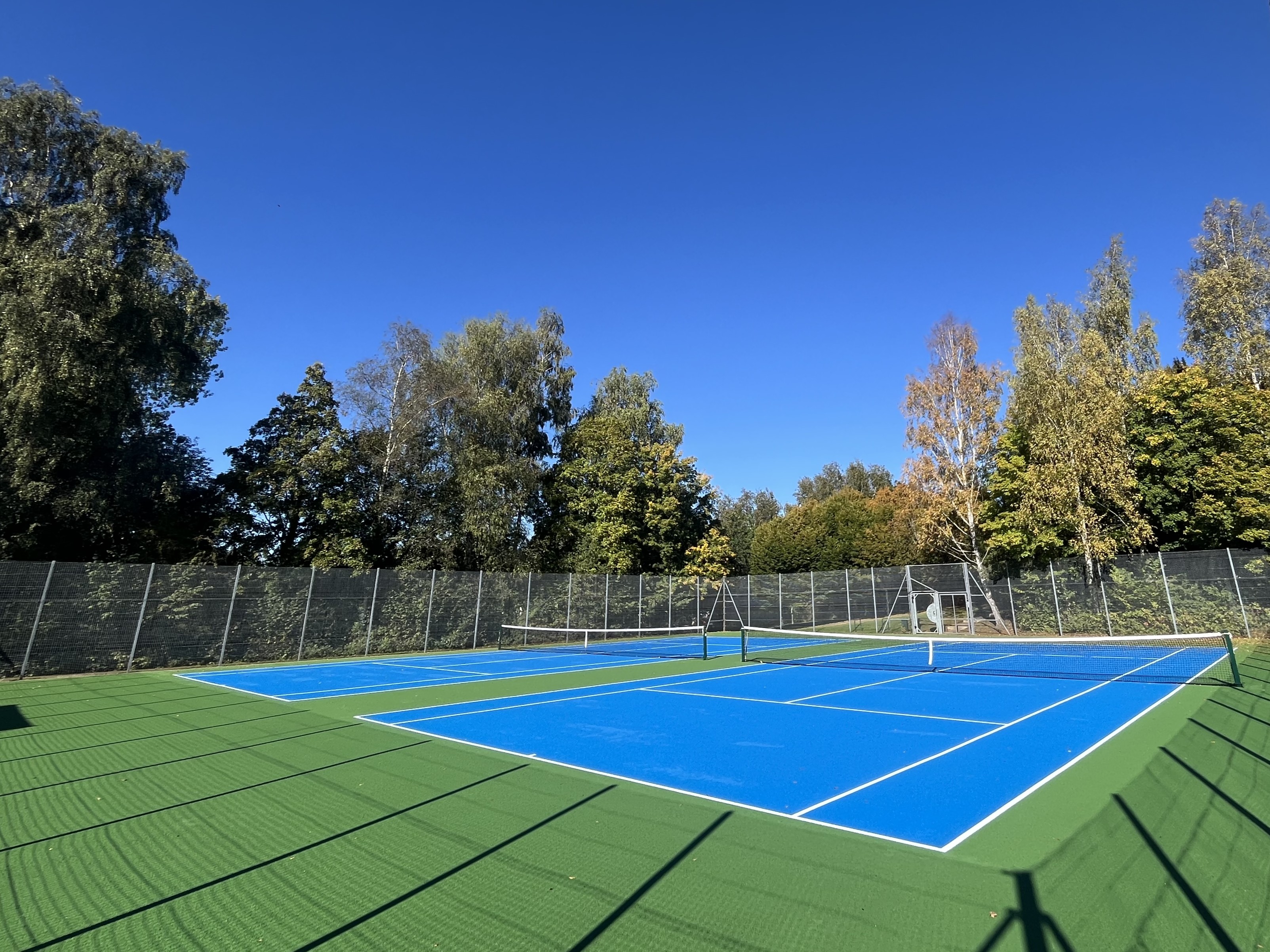 John Pears Tennis Courts refurbished and ready for play