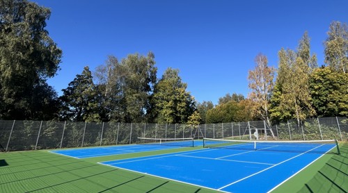 John Pears Tennis Courts refurbished and ready for play