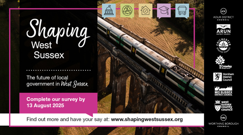 Have your say on the future of local government in West Sussex: Councils launch public survey
