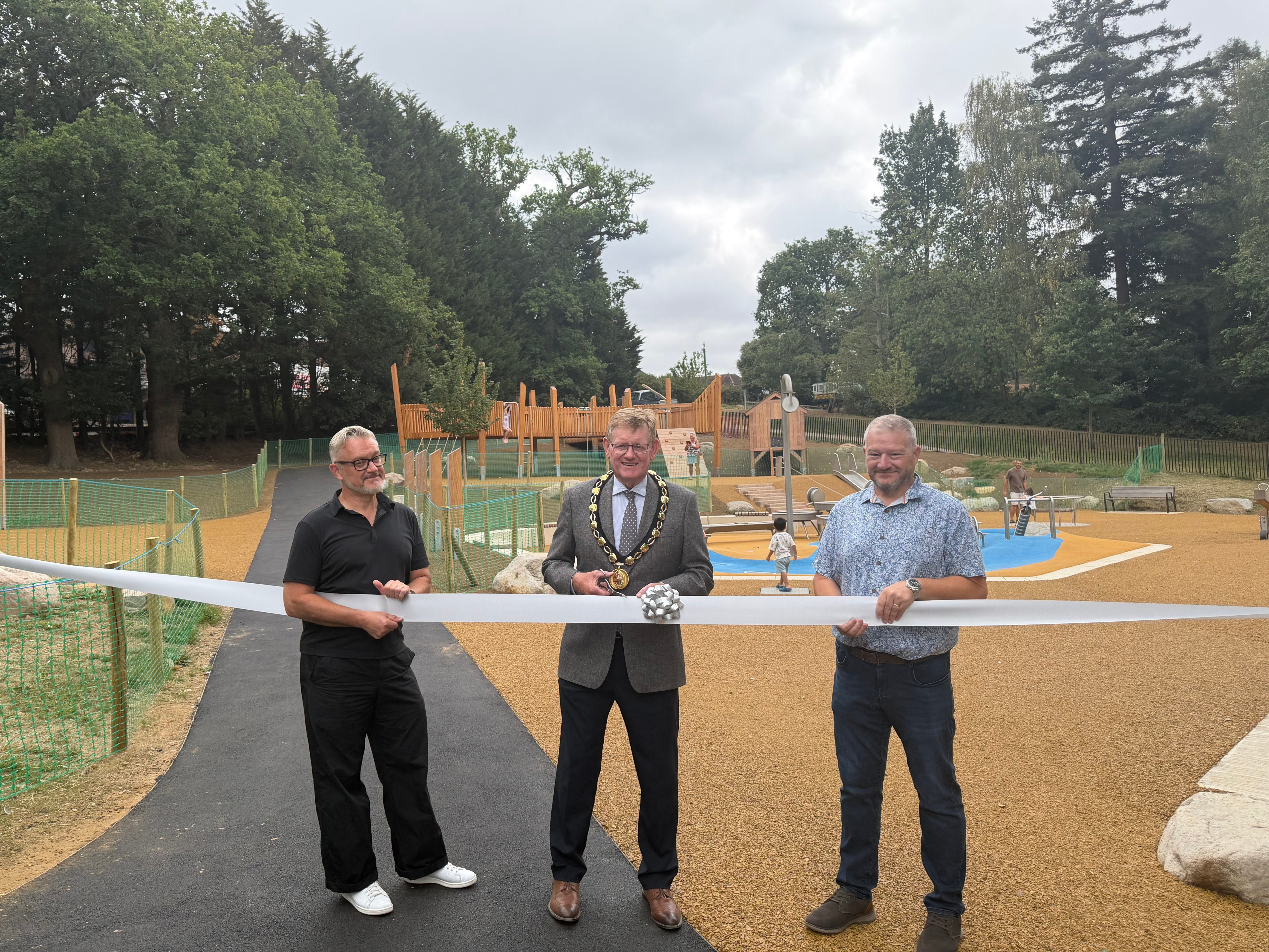 Victoria Park play area officially opens