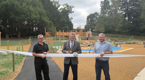 Victoria Park play area officially opens