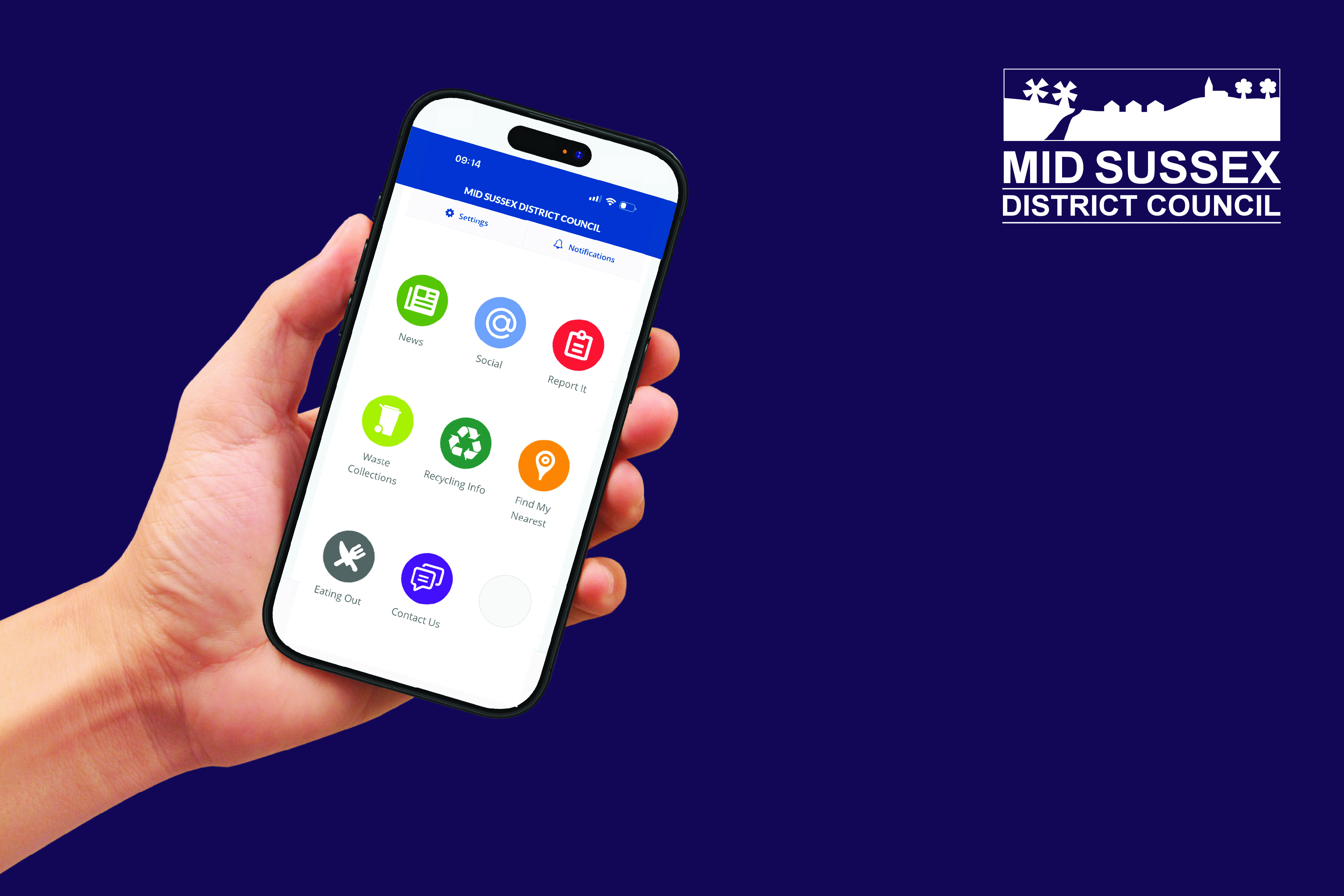 Mid Sussex District Council strengthens digital services with launch of new mobile app