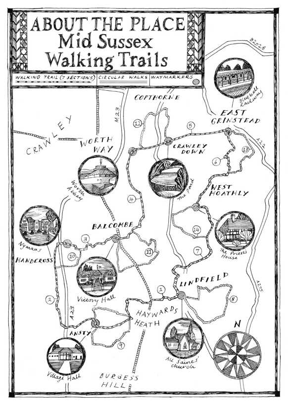 About the Place - Route Map