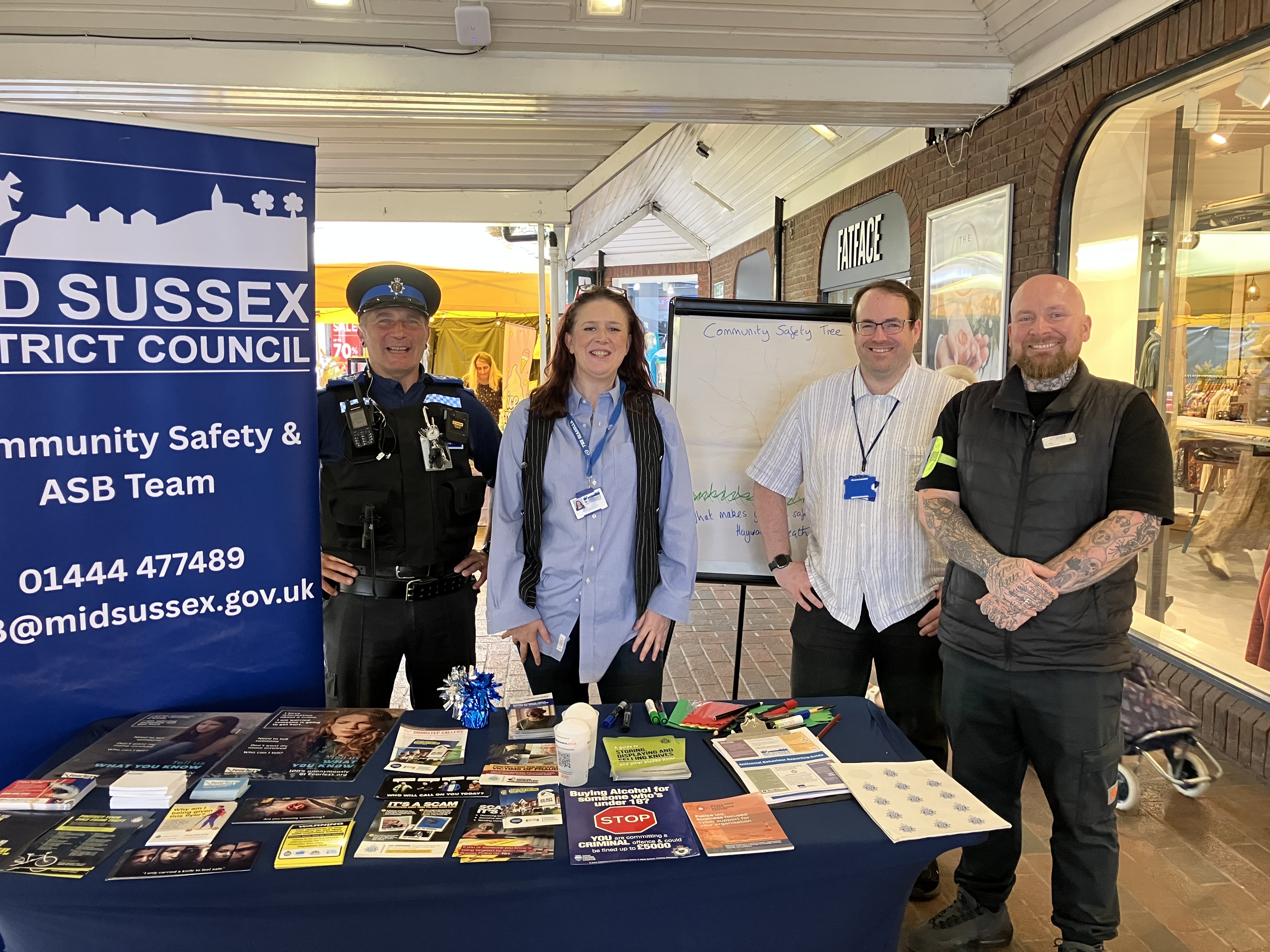 Safer streets, safer choices: Mid Sussex supports businesses and young people
